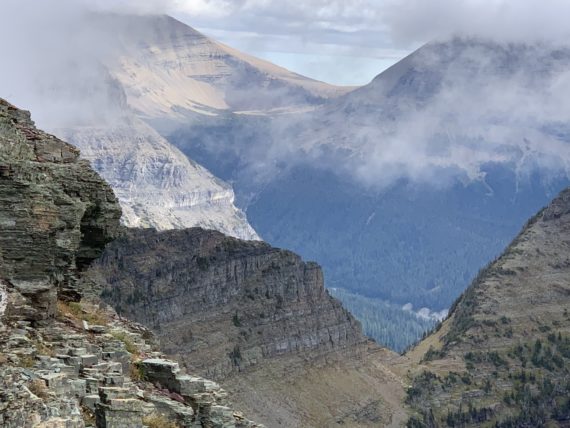 Glacier National Park mountains