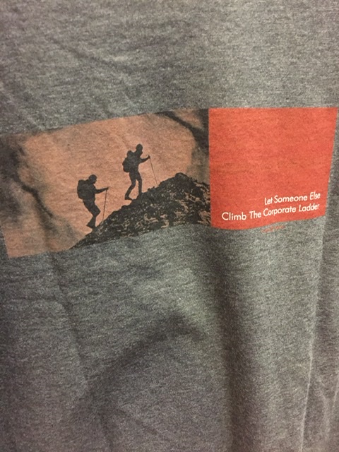 hiking tee-shirt