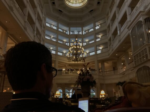 Day 14: Disney's Grand Floridian Resort and Spa lobby