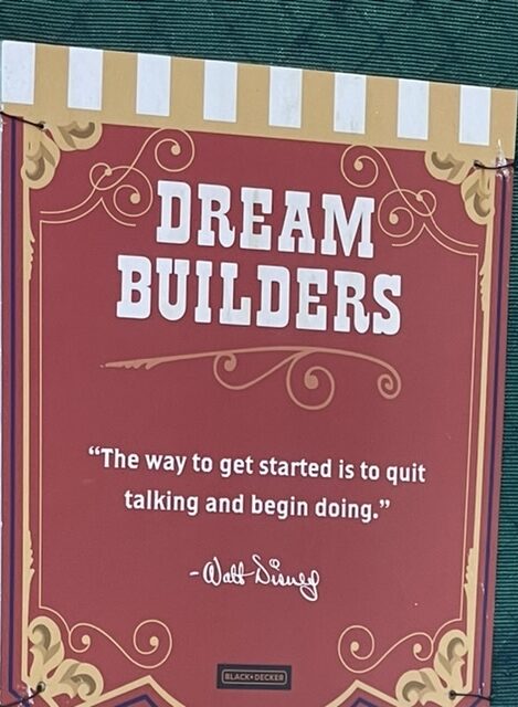 Walt Disney quote poster

