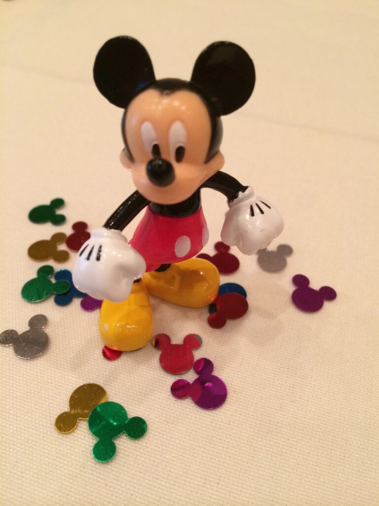 Mickey Mouse plastic toy
