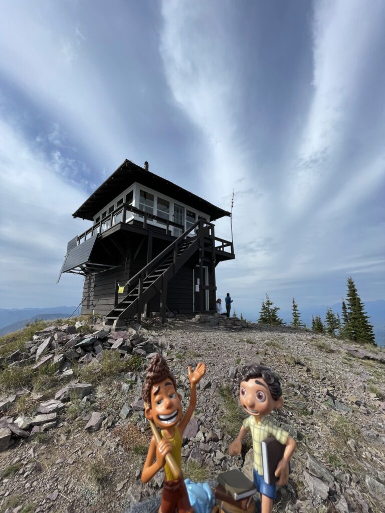 mountain top fire tower