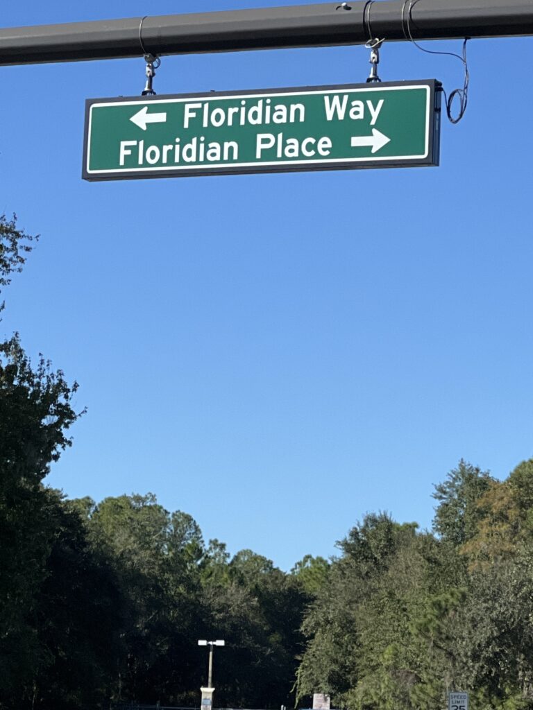 Walt Disney World road signs