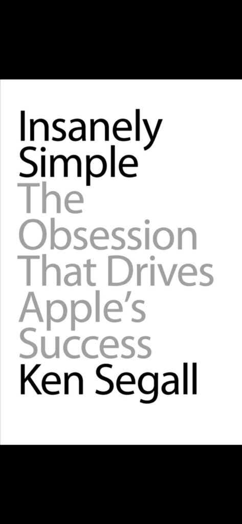 Book cover about Apple's success