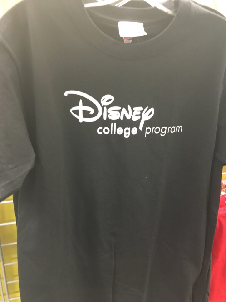 Disney College Program t-shirt