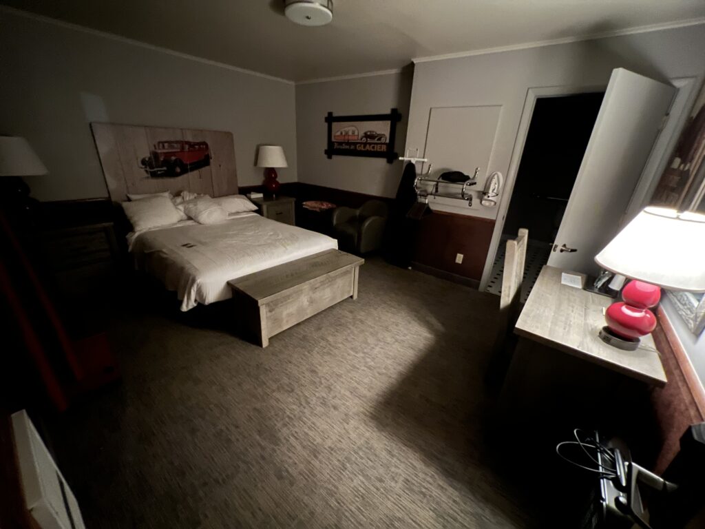 Motel room