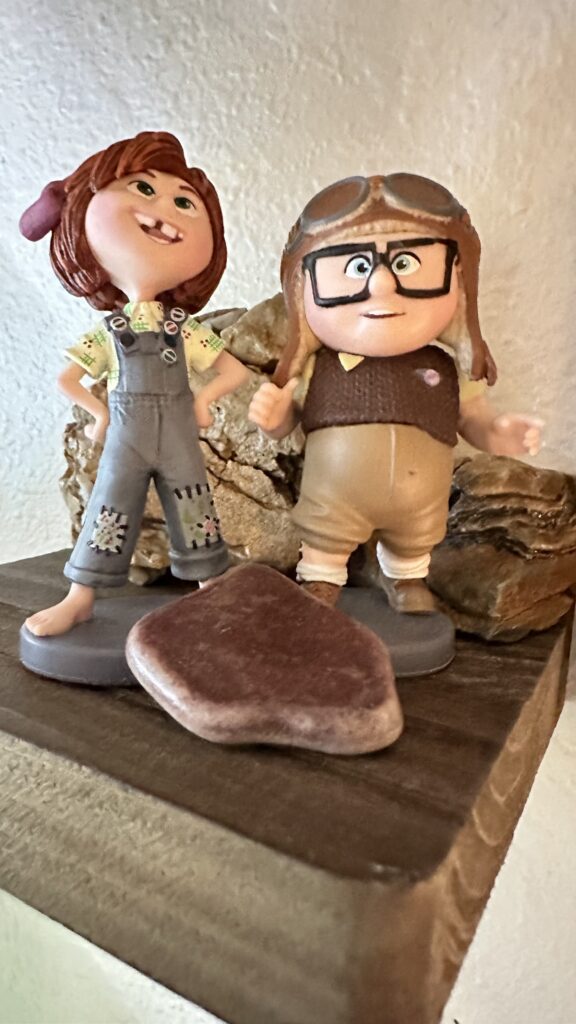 Small toy, Pixar figurines from up