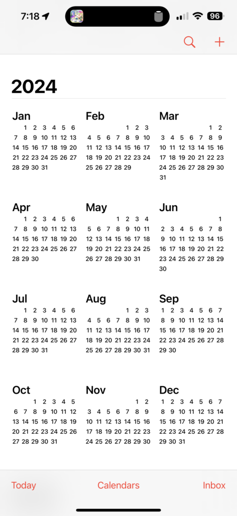 2024 calendar