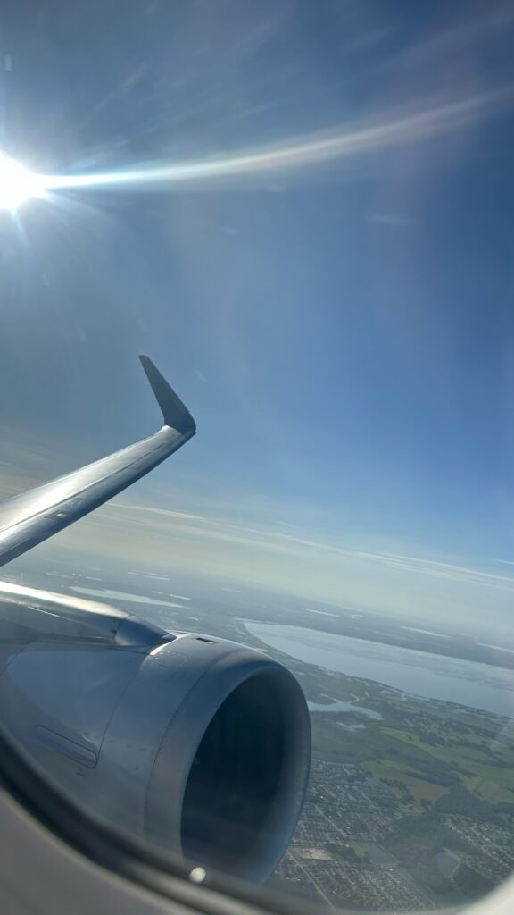 Jet wing from jet window