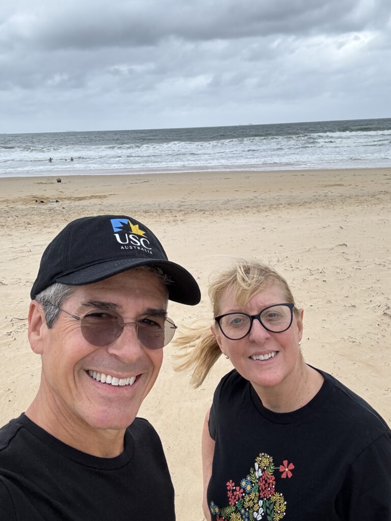 Couple at beach