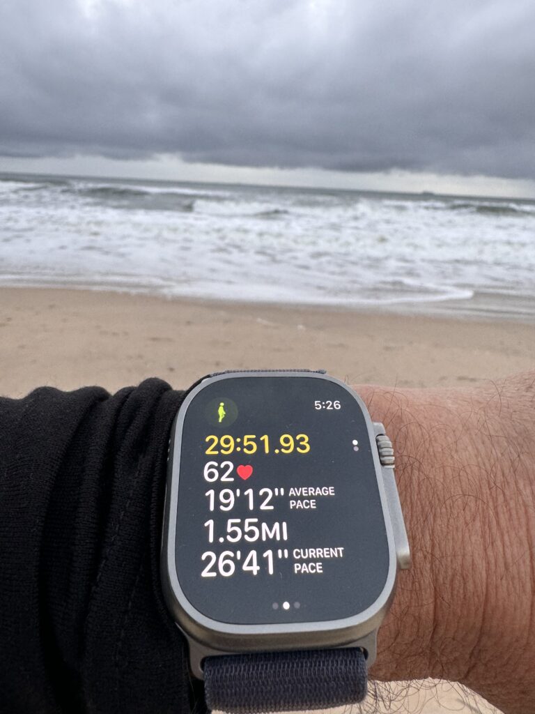 Apple Watch at beach