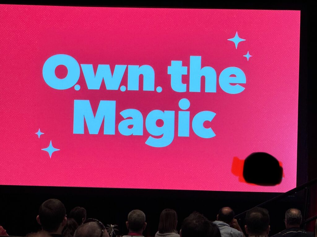 own the magic powerpoint slide