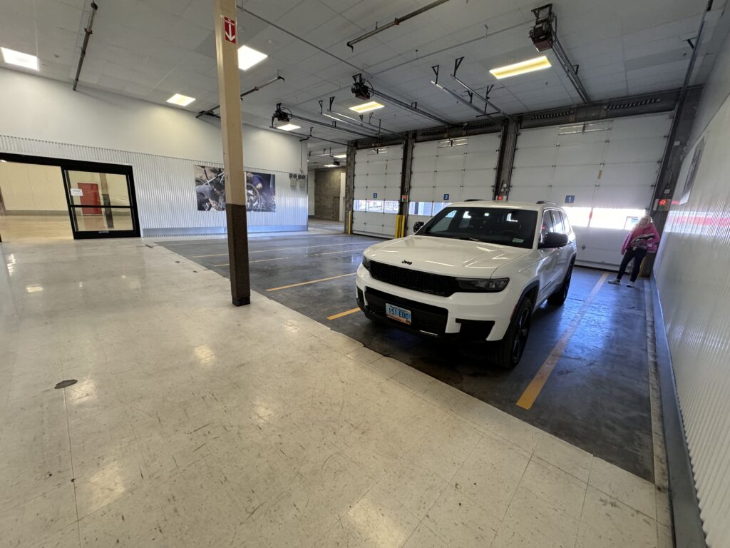 Large garage