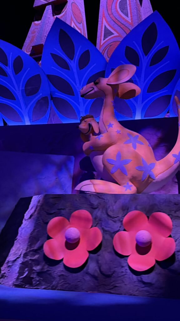 Disney small world kangaroo art