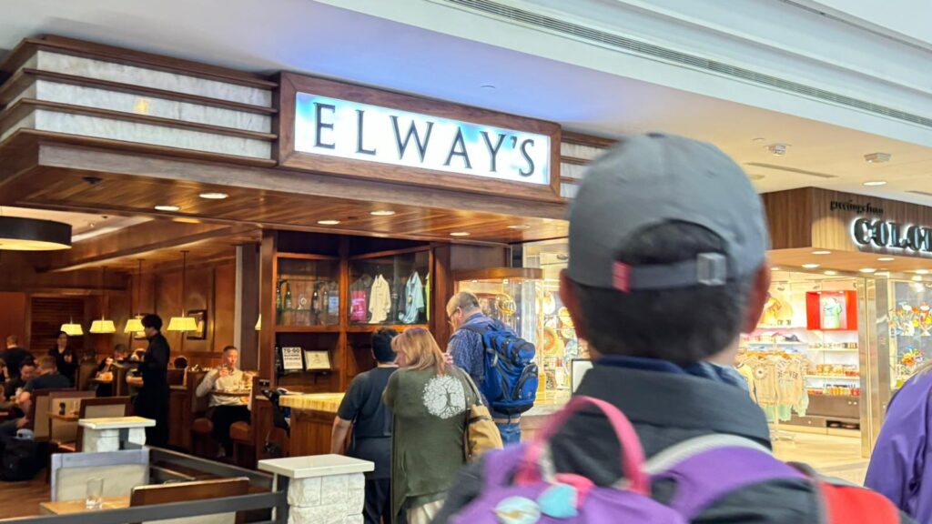 Denver airport restaurant