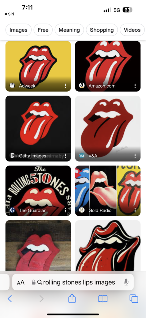 Rolling Stones lips images