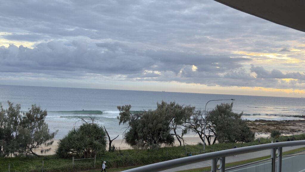 beach at dawn