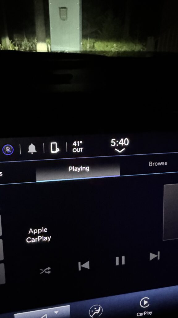 car dashboard