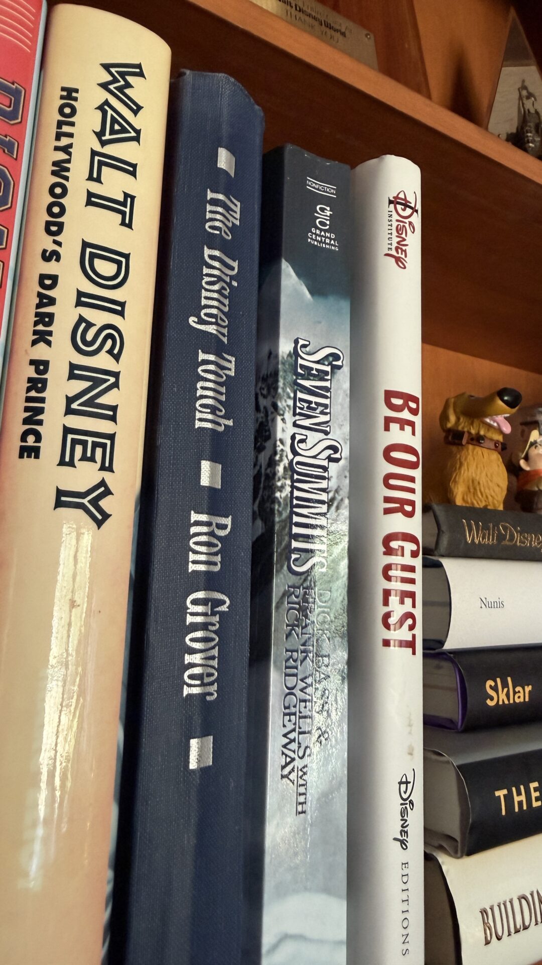 books on a bookshelf