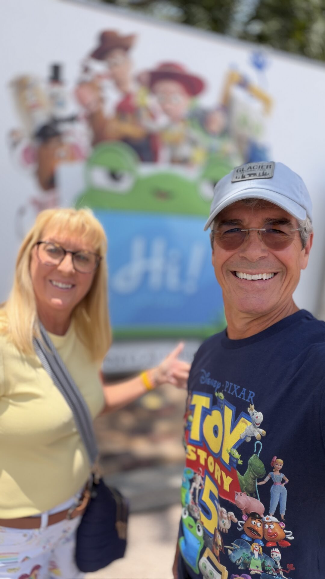 two seniors at Toy Story 5 premiere