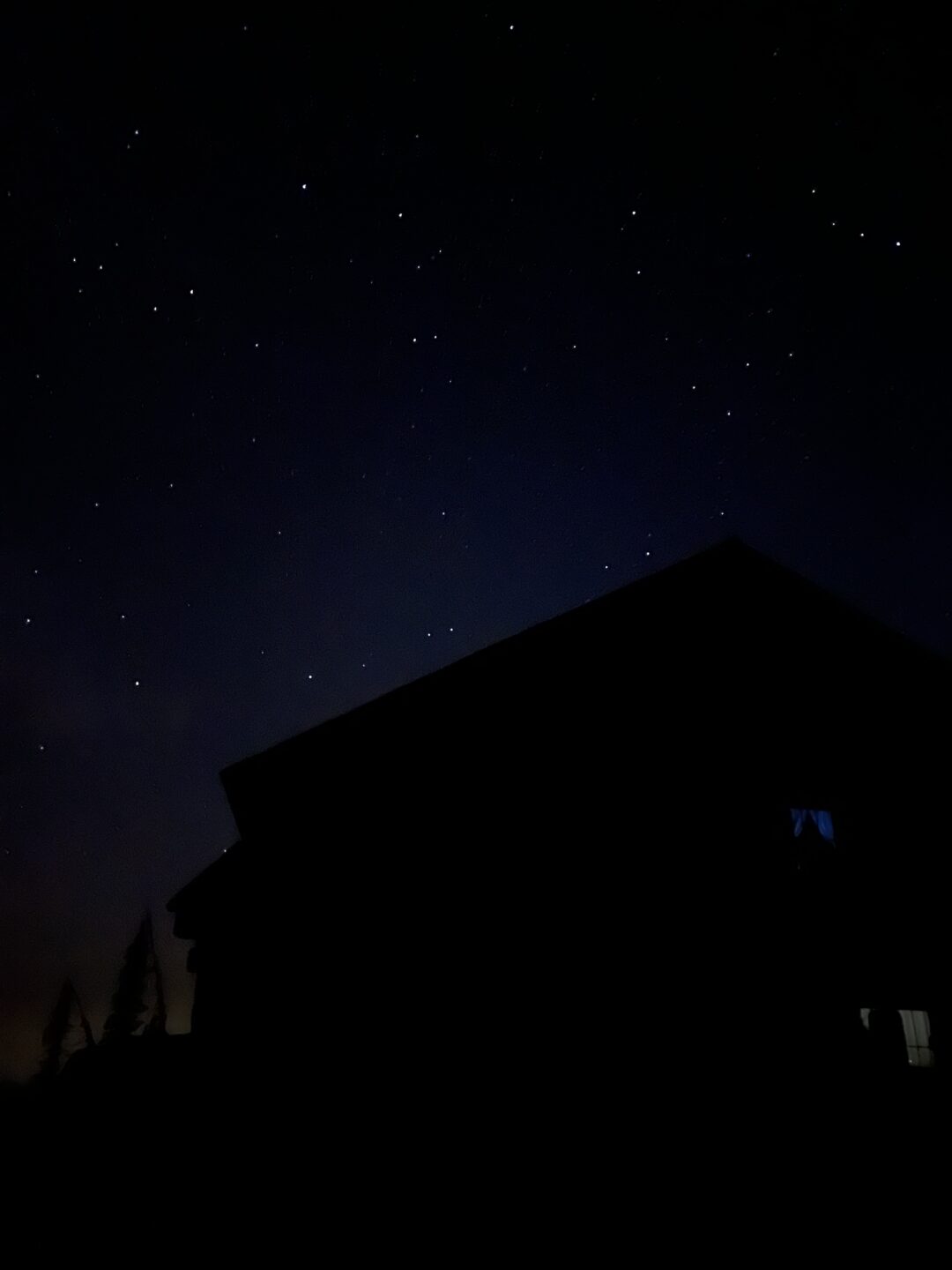 night sky with stars
