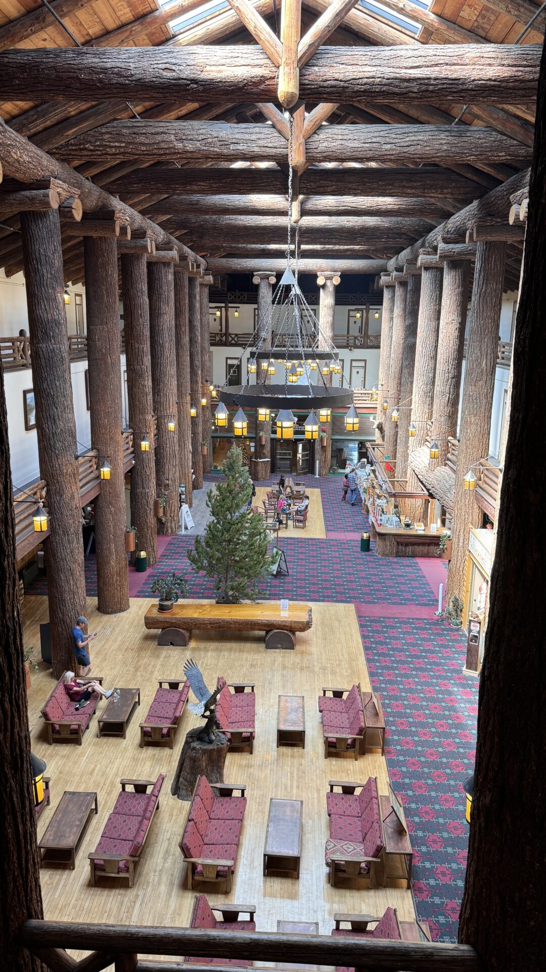 Glacier Park Lodge Christmas in July